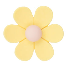 Load image into Gallery viewer, D-19 Six Petal Yellow Large (3.5 X 3.1 Cm) WiLLBee CLIPON Charms
