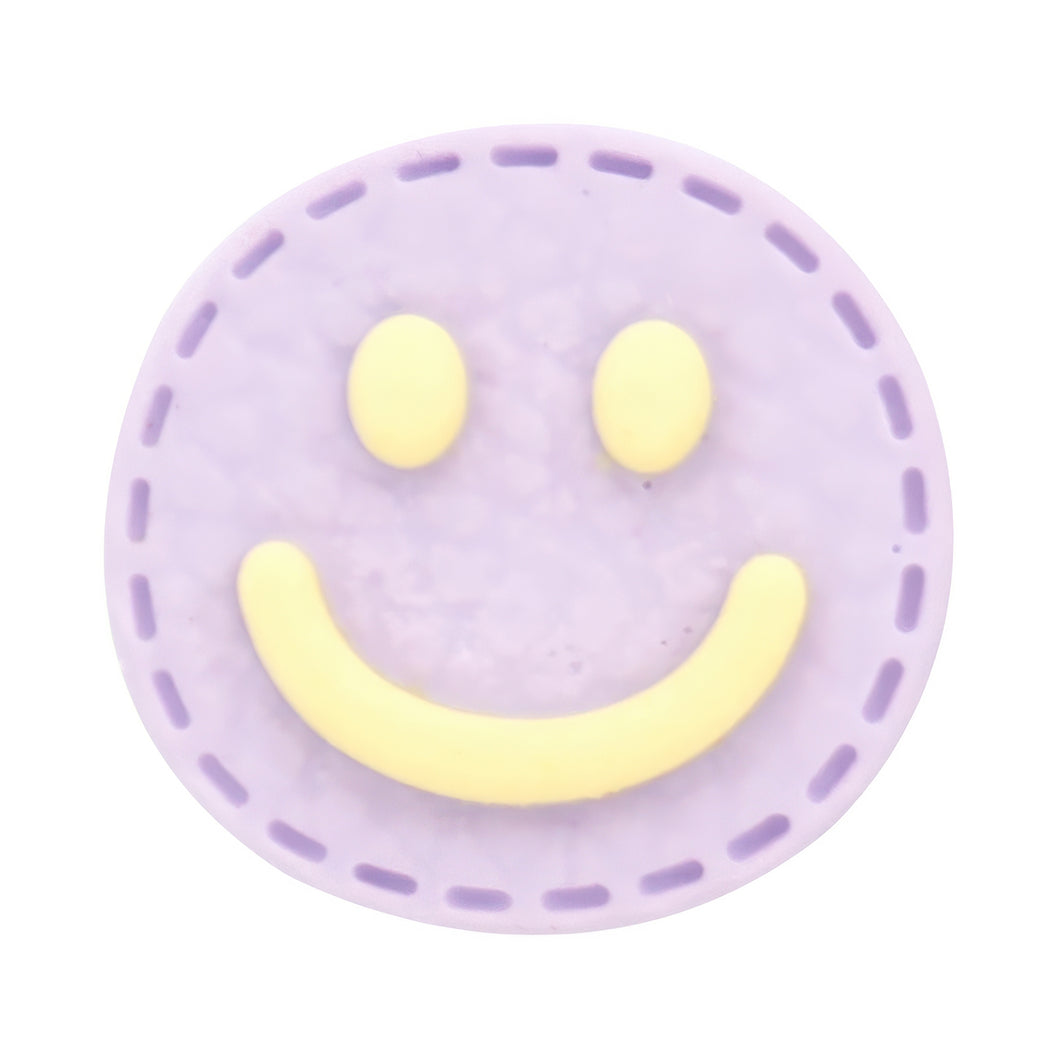 E-32 Stitch Smile Purple (2.2 X 2.2 Cm) WiLLBee CLIPON Charms