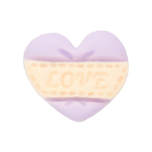 Load image into Gallery viewer, E-20 Love Heart Purple (1.8 X 1.6 Cm) WiLLBee CLIPON Charms
