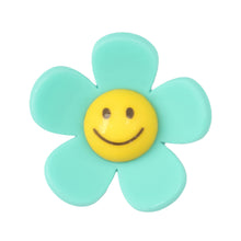 Load image into Gallery viewer, F-21 Fun Flower Matte Mint Small (2.5 X 2.5 Cm) WiLLBee CLIPON Charms
