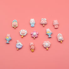 Load image into Gallery viewer, G-18 Ice Rabbit Popsicle Pink (1.5 X 2.5 Cm) WiLLBee CLIPON Charms
