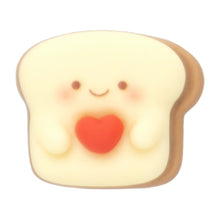 Load image into Gallery viewer, G-10 Happy Heart Toast (2.2 X 1.9 Cm) WiLLBee CLIPON Charms
