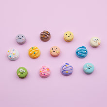 Load image into Gallery viewer, H-11 Macaron Face Sky Blue (2 X 2 Cm) WiLLBee CLIPON Charms
