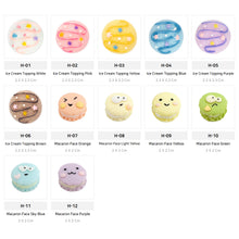 Load image into Gallery viewer, H-11 Macaron Face Sky Blue (2 X 2 Cm) WiLLBee CLIPON Charms
