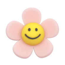 Load image into Gallery viewer, F-17 Fun Flower Matte Pink Small (2.5 X 2.5 Cm) WiLLBee CLIPON Charms
