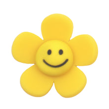 Load image into Gallery viewer, F-19 Fun Flower Matte Yellow Small (2.5 X 2.5 Cm) WiLLBee CLIPON Charms
