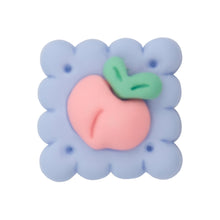 Load image into Gallery viewer, H-25 Fruit Biscuit Peach (1.9 X 1.9 Cm) WiLLBee CLIPON Charms
