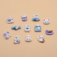 Load image into Gallery viewer, K-32 Blue Rabbit Face (2.3 X 2.2 Cm) WiLLBee CLIPON Charms
