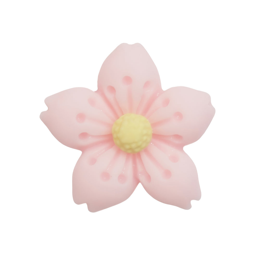 D-43 Cherry Blossom Baby Pink Small (2.1 X 2 Cm) WiLLBee CLIPON Charms