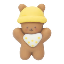 Load image into Gallery viewer, I-32 Macaron Yellow Hat Bear (1.9 X 2.7 Cm) WiLLBee CLIPON Charms
