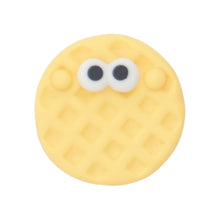 Load image into Gallery viewer, H-19 Biscuit Face Waffle Yellow (2 X 2 Cm) WiLLBee CLIPON Charms
