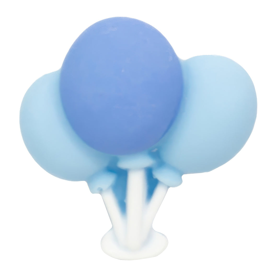 E-47 Balloon Bouquet Blue (2.6 X 2.5 Cm) WiLLBee CLIPON Charms