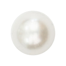 Load image into Gallery viewer, S-11 Half Pearl Ivory Large (1.6 X 1.6 Cm) WiLLBee CLIPON Charms
