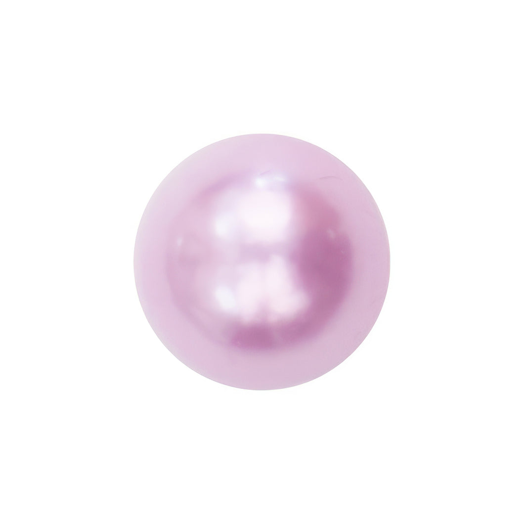 S-18 Half Pearl Violet Small (1.2 X 1.2 Cm) WiLLBee CLIPON Charms