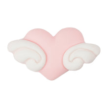 Load image into Gallery viewer, E-12 Wing Heart Baby Pink (2.8 X 1.6 Cm) WiLLBee CLIPON Charms
