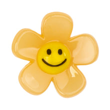 Load image into Gallery viewer, F-07 Fun Flower Clear Orange Small (2.5 X 2.5 Cm) WiLLBee CLIPON Charms
