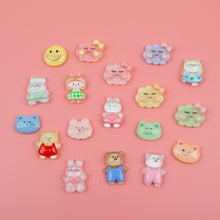 Load image into Gallery viewer, R-23 Transparent Cloud Baby Pink (2.4 X 2 Cm) WiLLBee CLIPON Charms
