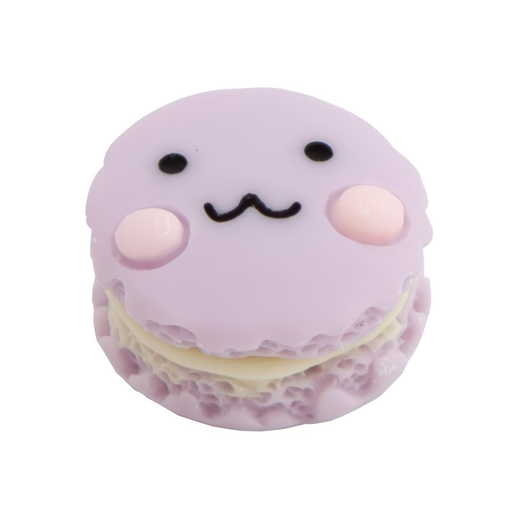 H-12 Macaron Face Purple (2 X 2 Cm) WiLLBee CLIPON Charms