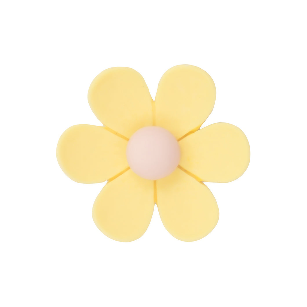 D-17 Six Petal Yellow Small (1.8 X 1.6 Cm) WiLLBee CLIPON Charms