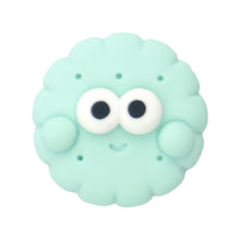 Load image into Gallery viewer, H-13 Biscuit Face Round Mint (2.2 X 2.2 Cm) WiLLBee CLIPON Charms
