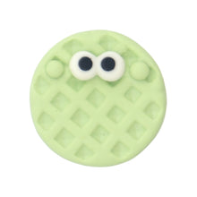 Load image into Gallery viewer, H-18 Biscuit Face Waffle Green (2 X 2 Cm) WiLLBee CLIPON Charms
