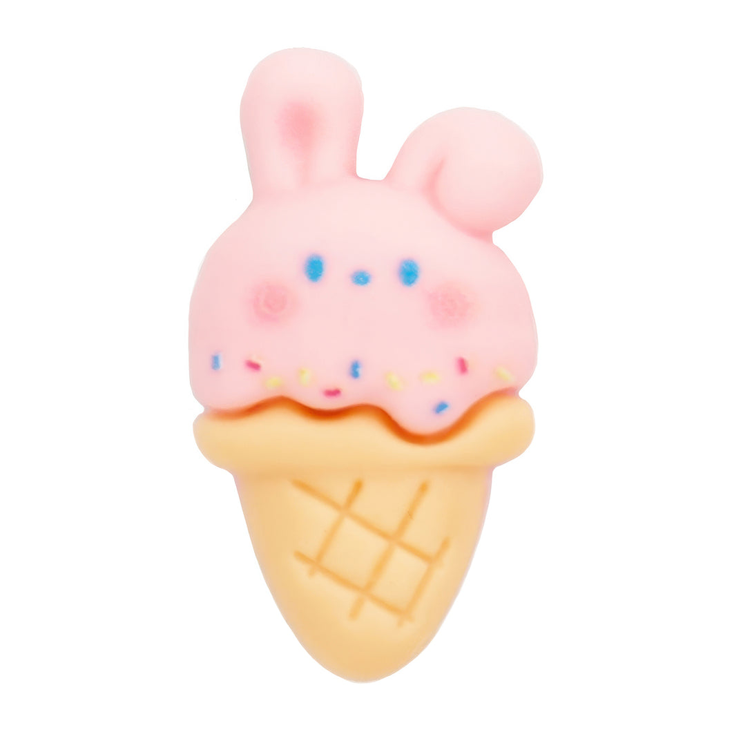 G-31 Ice Cream Rabbit Pink (1.7 X 3.1 Cm) WiLLBee CLIPON Charms