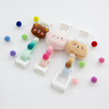 Load image into Gallery viewer, V-03 Mini Pompom Light Brown (1.5 X 1.5 Cm) WiLLBee CLIPON Charms
