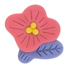 Load image into Gallery viewer, I-08 Cute Pink Flower (2.4 X 2.2 Cm) WiLLBee CLIPON Charms
