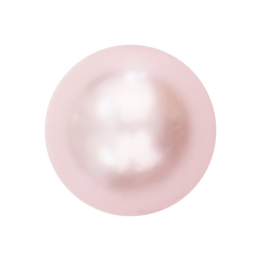 S-17 Half Pearl Pink Large (1.6 X 1.6 Cm) WiLLBee CLIPON Charms