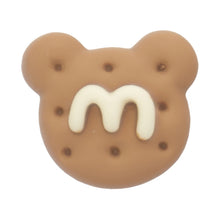 Load image into Gallery viewer, H-36 Bear Face Biscuit (2.2 X 2 Cm) WiLLBee CLIPON Charms
