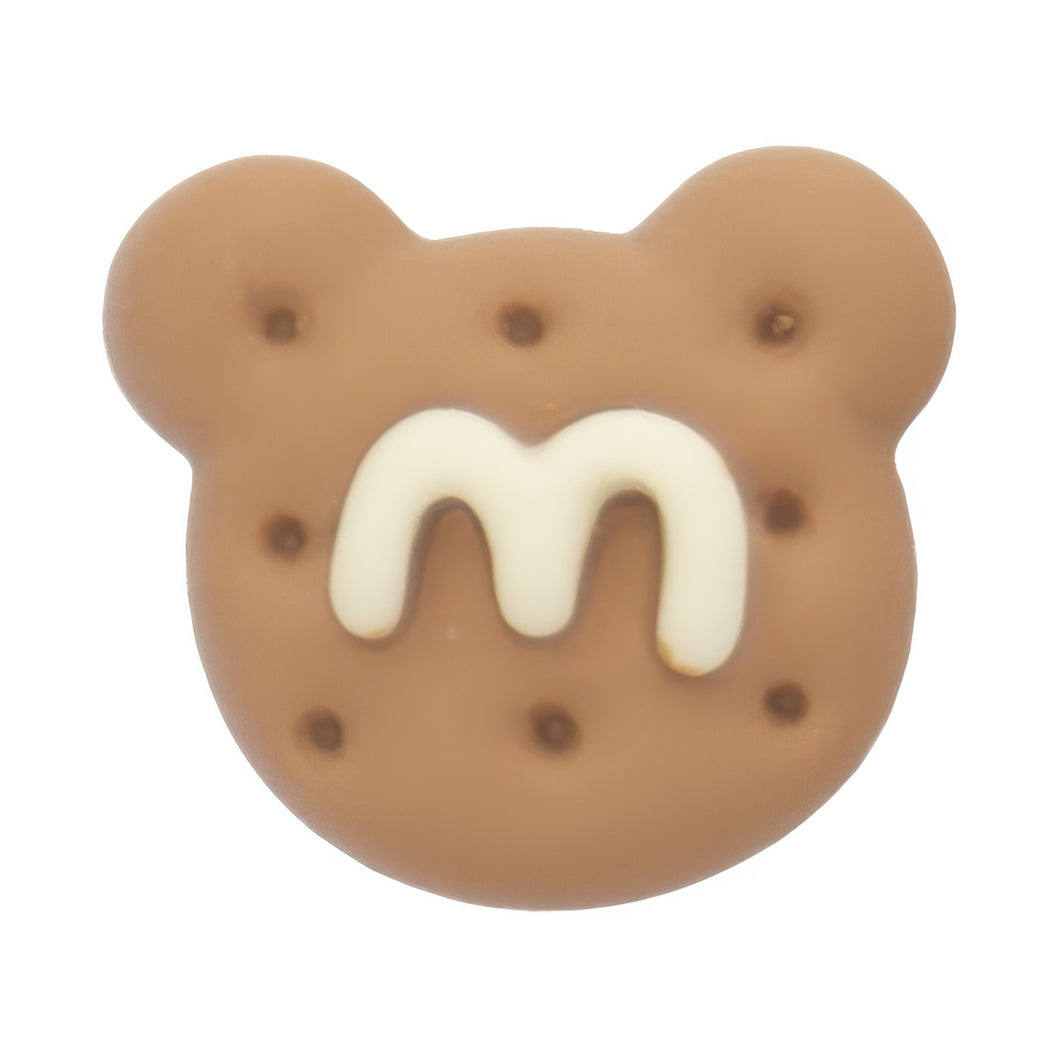 H-36 Bear Face Biscuit (2.2 X 2 Cm) WiLLBee CLIPON Charms