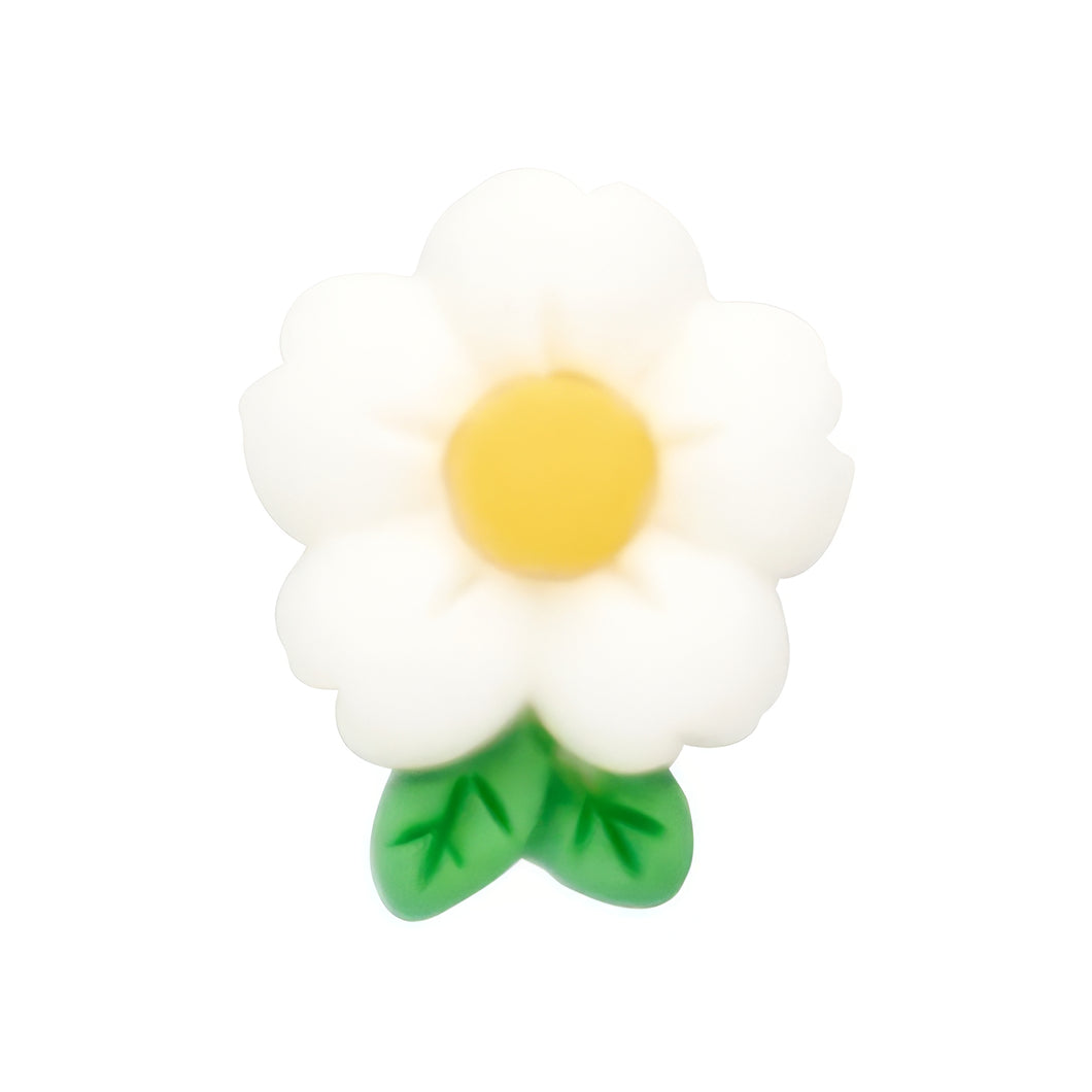 D-01 Small Flower White (1.2 X 1.5 Cm) WiLLBee CLIPON Charms