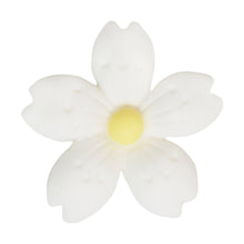 Load image into Gallery viewer, D-38 Cherry Blossom White Large (2.7 X 2.5 Cm) WiLLBee CLIPON Charms
