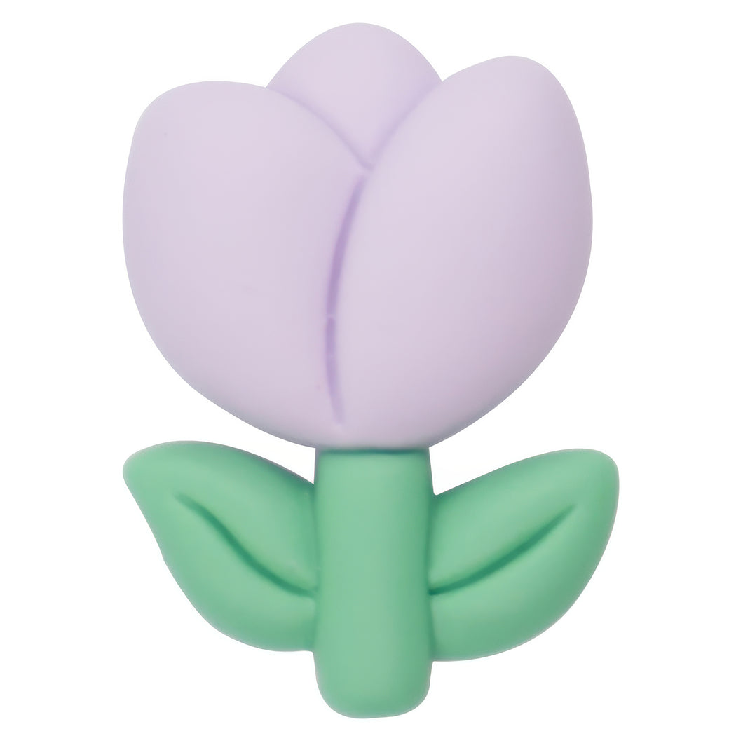 B-28 Large Tulip Purple (2.5 X 3.4 Cm) WiLLBee CLIPON Charms