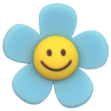 Load image into Gallery viewer, F-24 Fun Flower Matte Blue Large (3.3 X 3.3 Cm) WiLLBee CLIPON Charms
