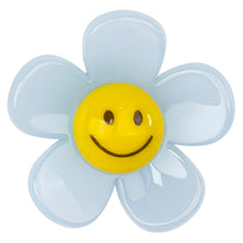 Load image into Gallery viewer, F-12 Fun Flower Clear Blue Large (3.5 X 3.5 Cm) WiLLBee CLIPON Charms
