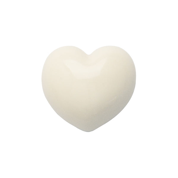 E-54 Cute Heart Cream (1.4 X 1.2 Cm) WiLLBee CLIPON Charms