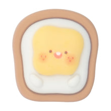 Load image into Gallery viewer, G-11 Happy Flat Toast (2.1 X 2.2 Cm) WiLLBee CLIPON Charms
