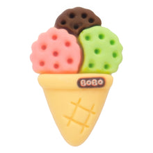 Load image into Gallery viewer, H-35 Biscuit Cone Ice Cream (1.8 X 2.7 Cm) WiLLBee CLIPON Charms
