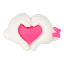 Load image into Gallery viewer, E-01 Finger Big Heart (2.2 X 1.4 Cm) WiLLBee CLIPON Charms
