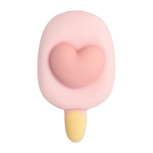 Load image into Gallery viewer, G-38 Popsicle Heart Baby Pink (1.5 X 2.6 Cm) WiLLBee CLIPON Charms
