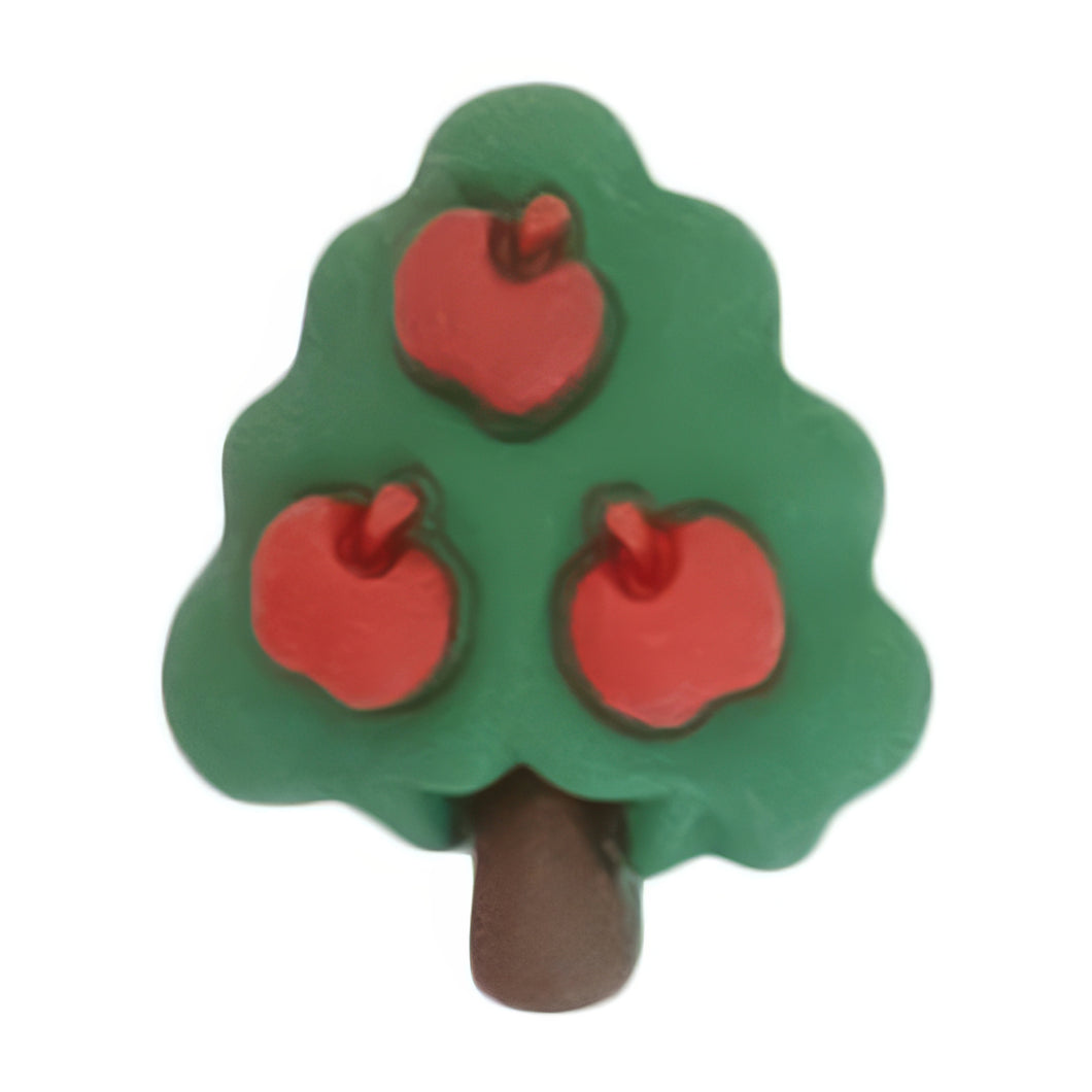 I-02 Garden Ornament Apple Tree (1.7 X 1.9 Cm) WiLLBee CLIPON Charms