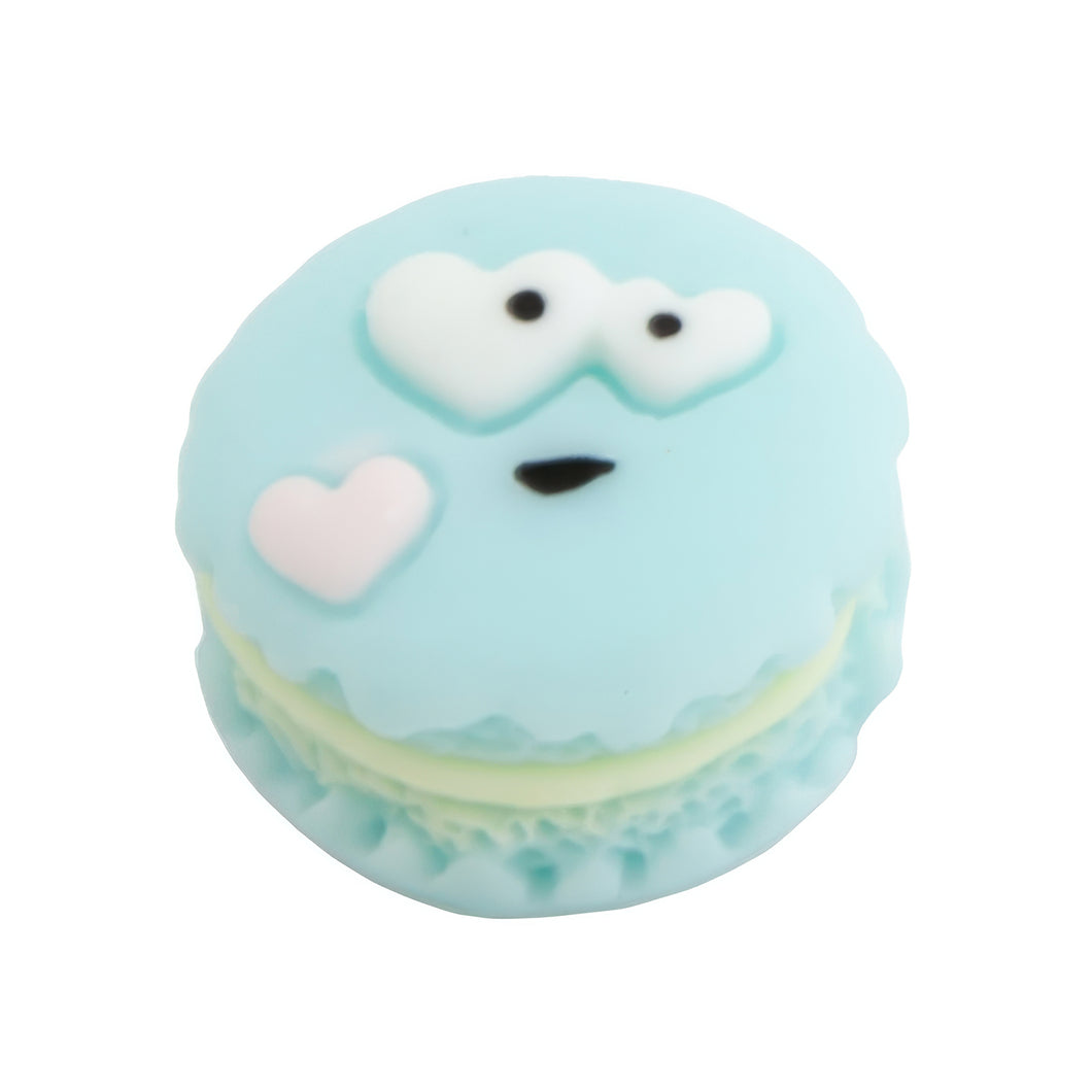 H-11 Macaron Face Sky Blue (2 X 2 Cm) WiLLBee CLIPON Charms