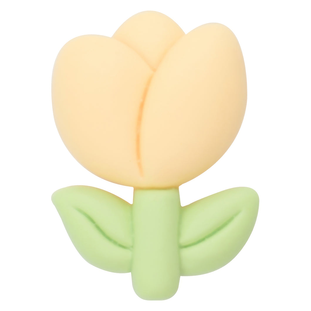 B-25 Large Tulip Yellow (2.5 X 3.4 Cm) WiLLBee CLIPON Charms