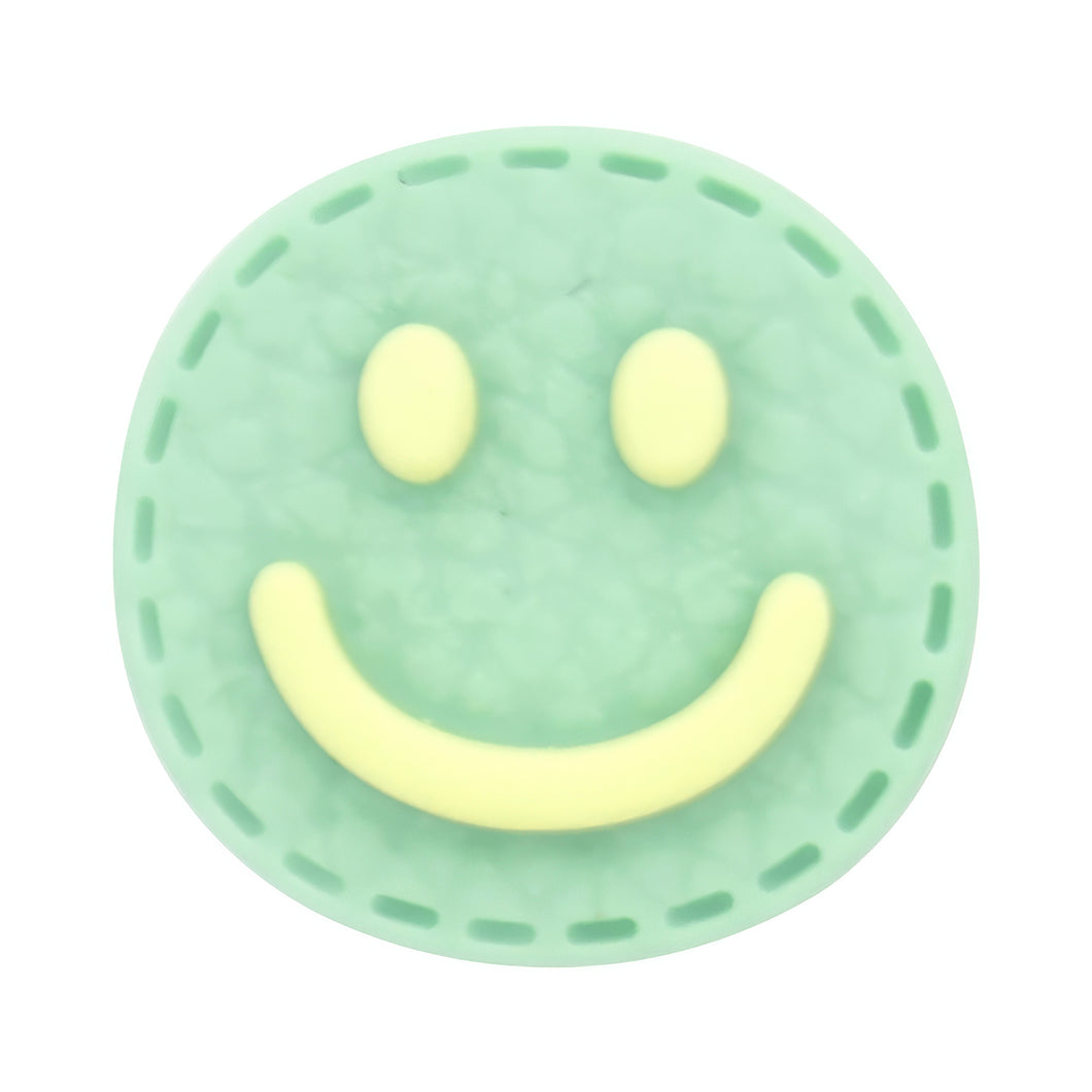 E-30 Stitch Smile Green (2.2 X 2.2 Cm) WiLLBee CLIPON Charms