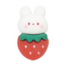 Load image into Gallery viewer, G-33 Rabbit in Strawberry Red (1.6 X 2.8 Cm) WiLLBee CLIPON Charms
