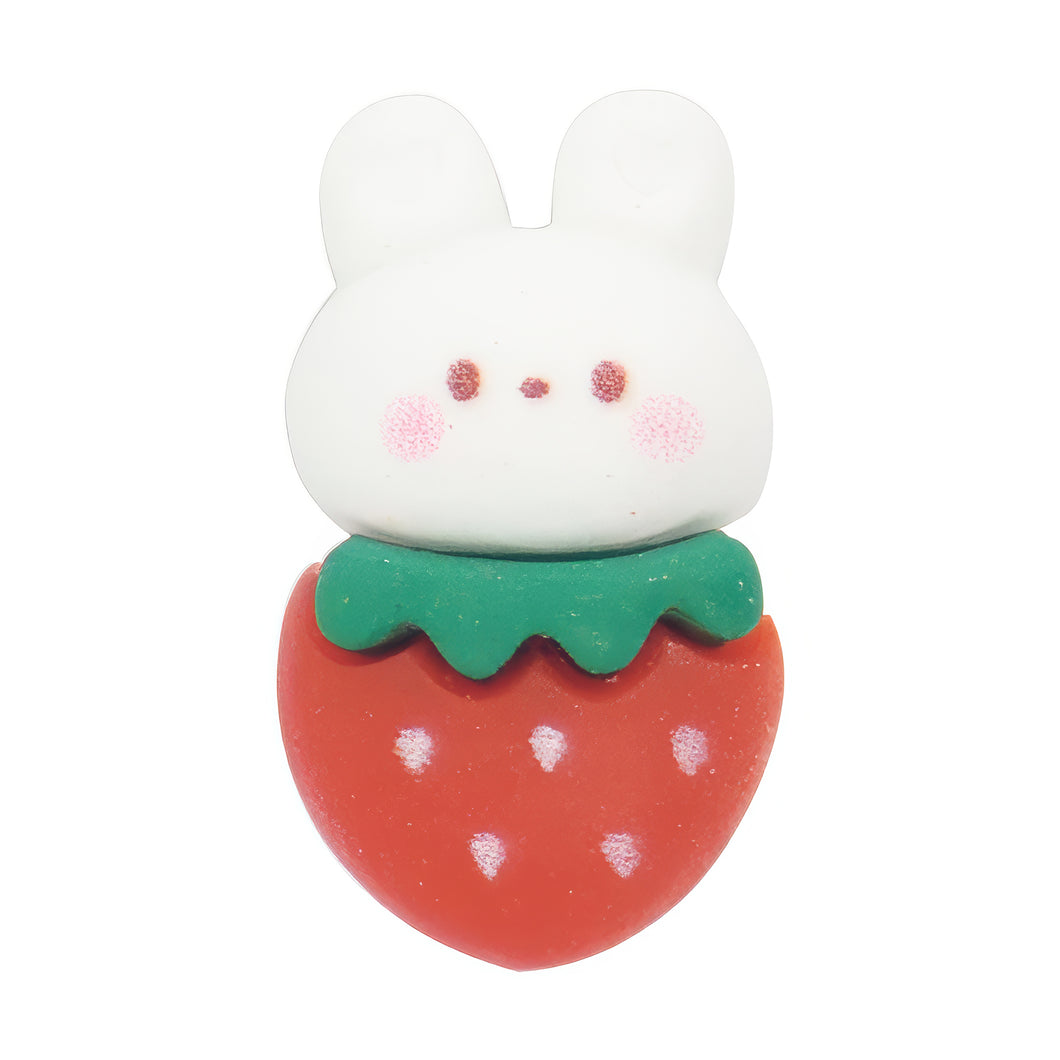 G-33 Rabbit in Strawberry Red (1.6 X 2.8 Cm) WiLLBee CLIPON Charms