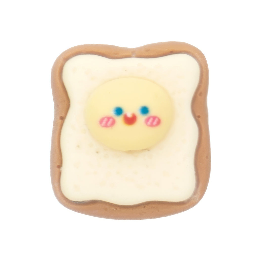 G-12 Happy Egg Toast (1.6 X 1.7 Cm) WiLLBee CLIPON Charms