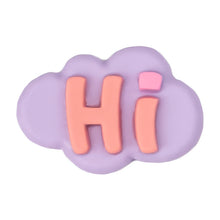 Load image into Gallery viewer, A-08 Cloud Hi Purple (2.5 X 1.7 Cm) WiLLBee CLIPON Charms
