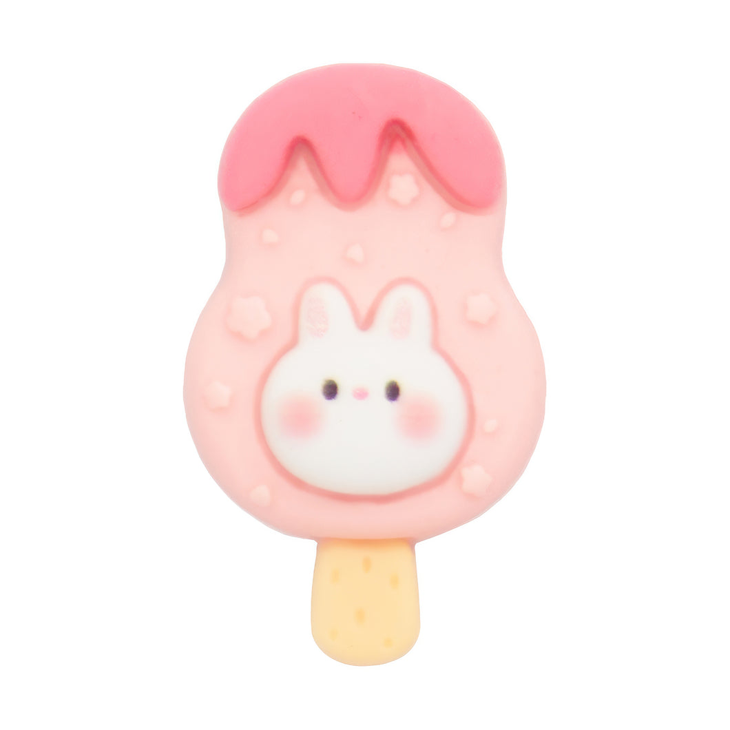 G-35 Popsicle Pink Rabbit (1.7 X 2.8 Cm) WiLLBee CLIPON Charms